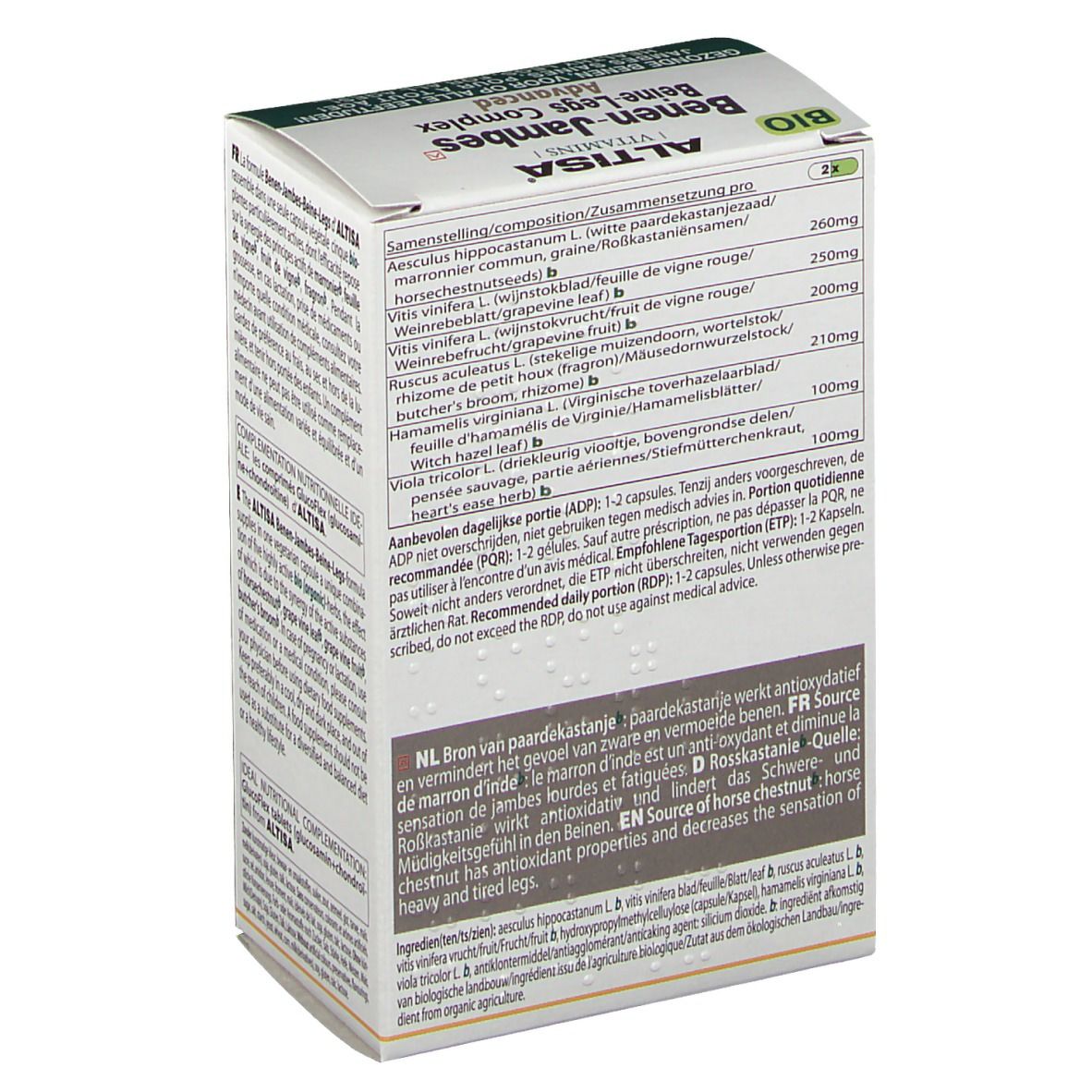 Altisa Jambes Bio Aesculus Complete