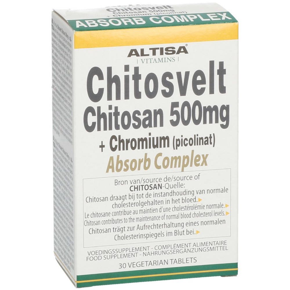 ALTISA Chitosam 500 mg + Chromium Absorb Complex