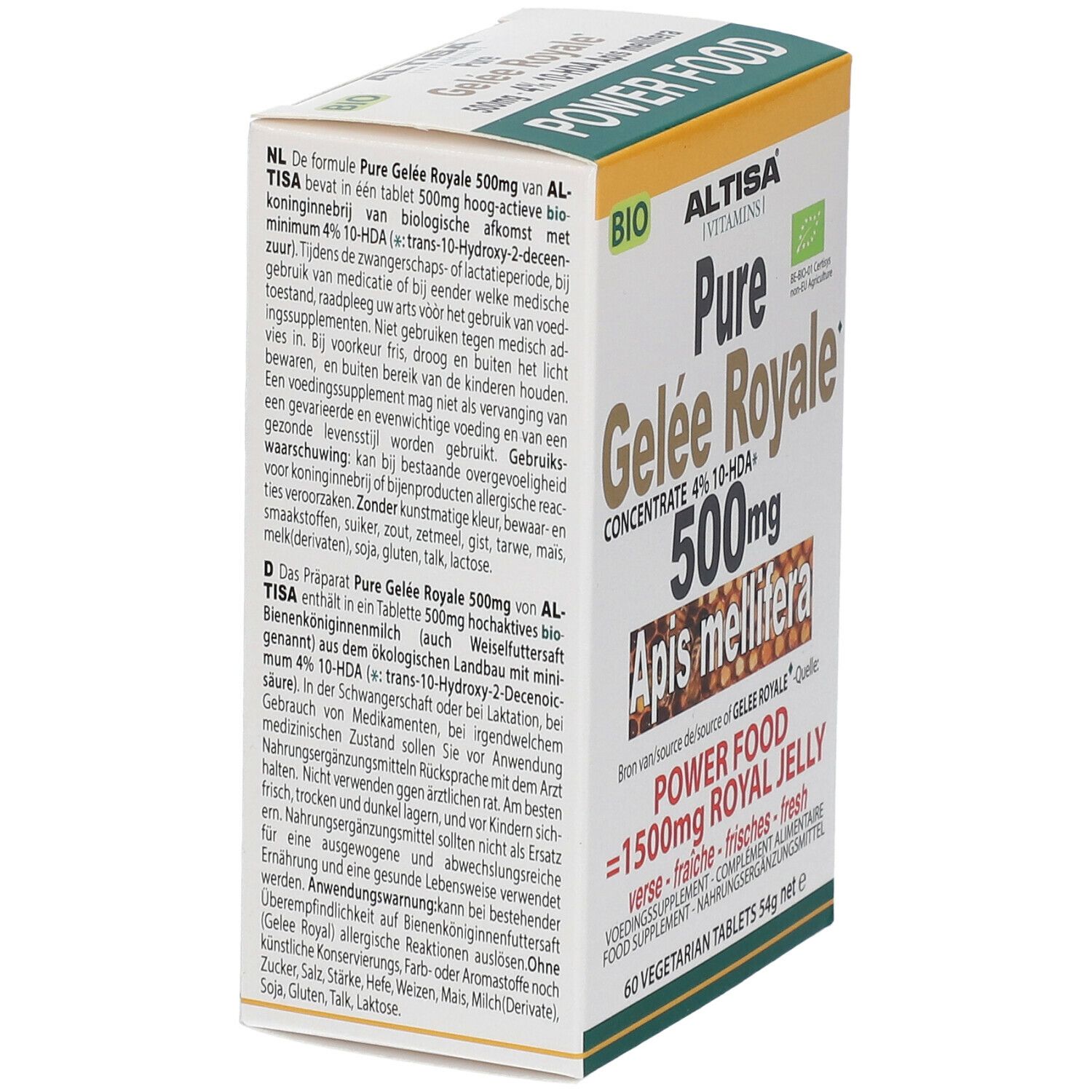 ALTISA Gelée Royale 500 mg Power Food