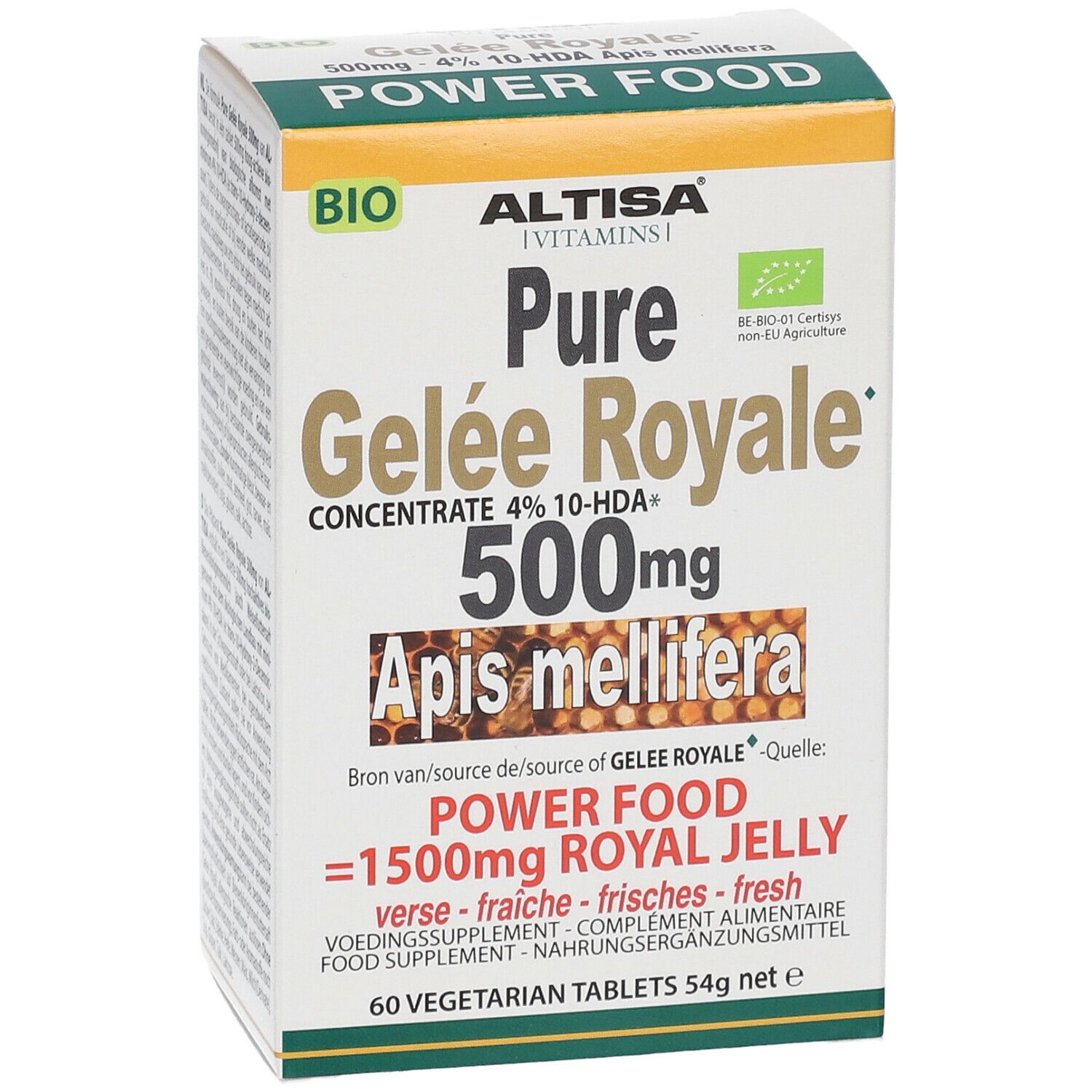 ALTISA Gelée Royale 500 mg Power Food