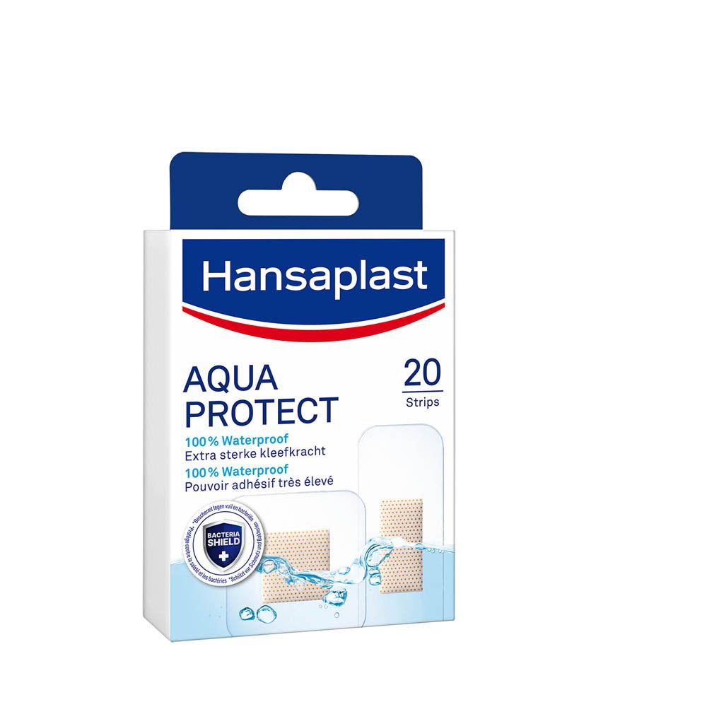 Hansaplast MED Aqua Protect Pansements 100% Waterproof