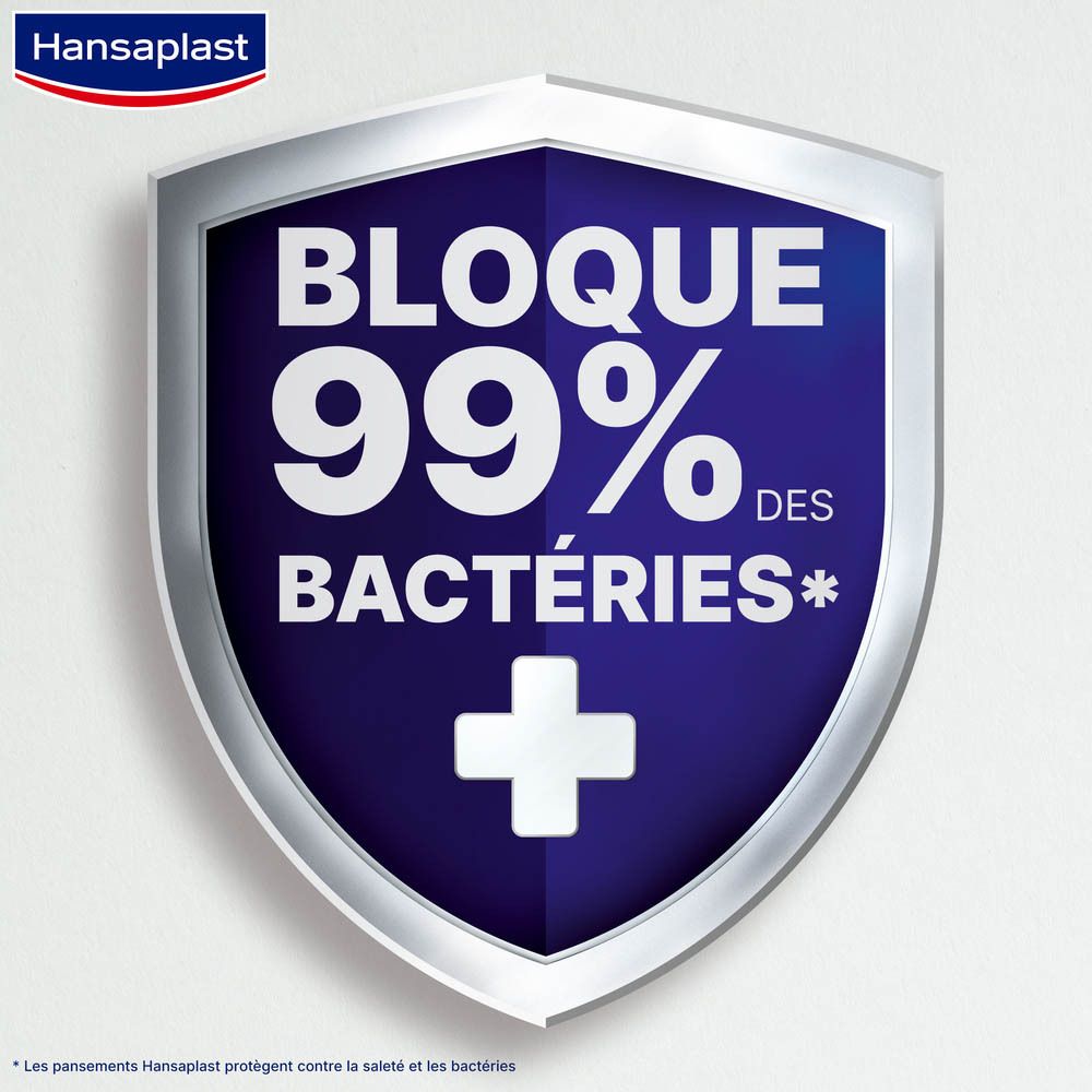 Hansaplast MED Aqua Protect Pansements 100% Waterproof