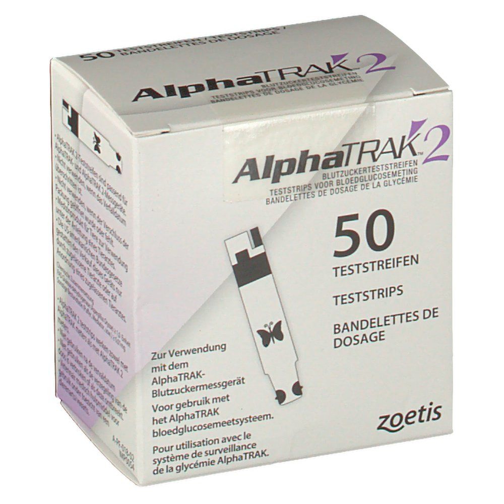 AlphaTRAK™2 Bandelettes de dosage glycémie