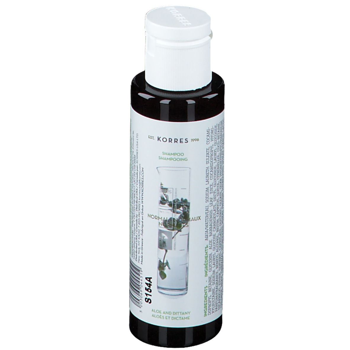 KORRES® Shampooing Usage Fréquent Aloé & Dictame