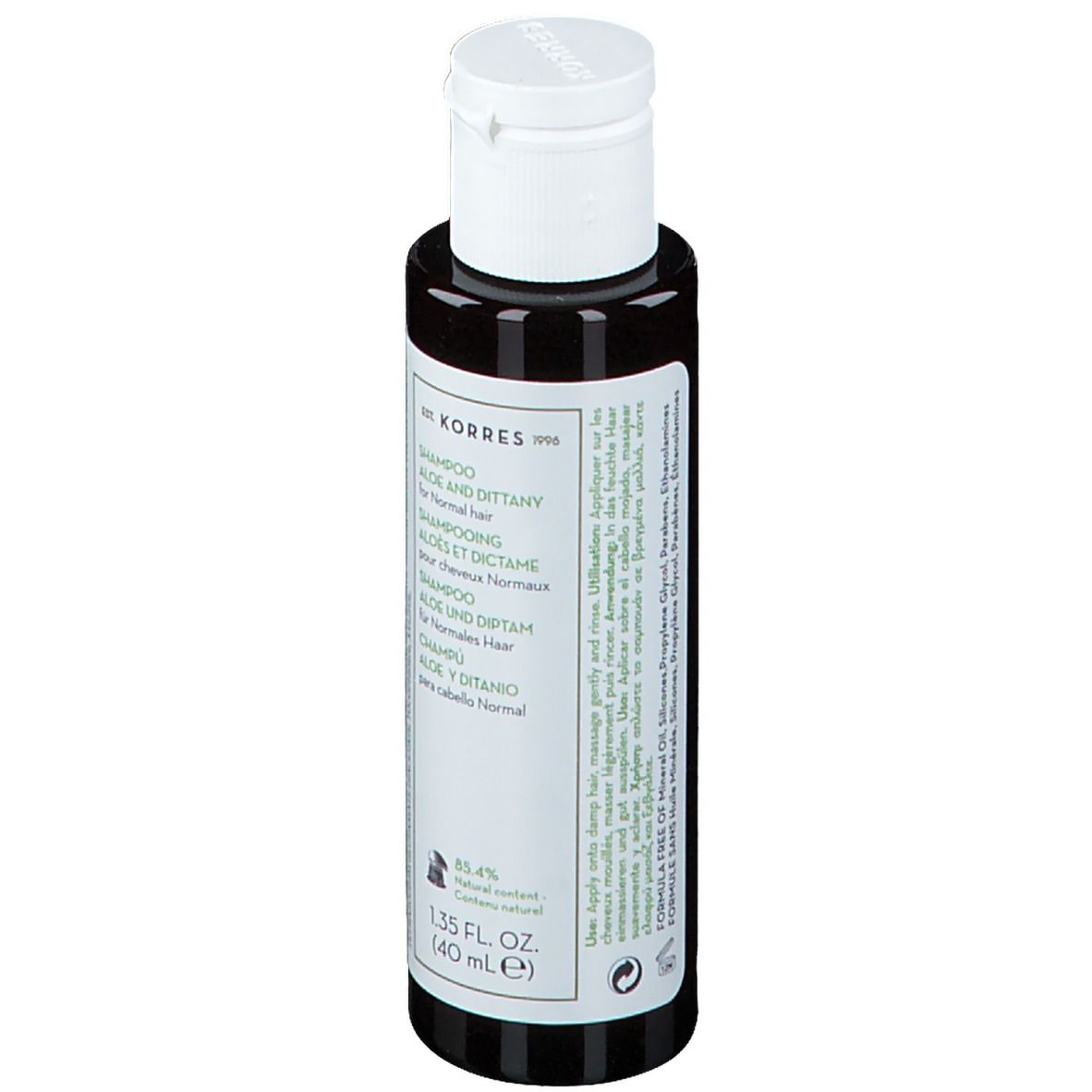 KORRES® Shampooing Usage Fréquent Aloé & Dictame
