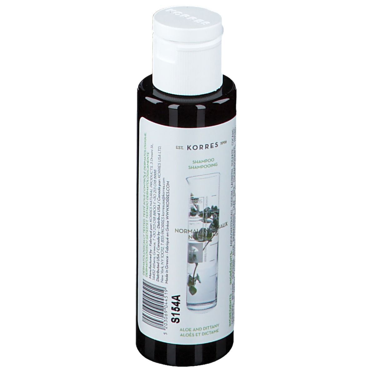 KORRES® Shampooing Usage Fréquent Aloé & Dictame