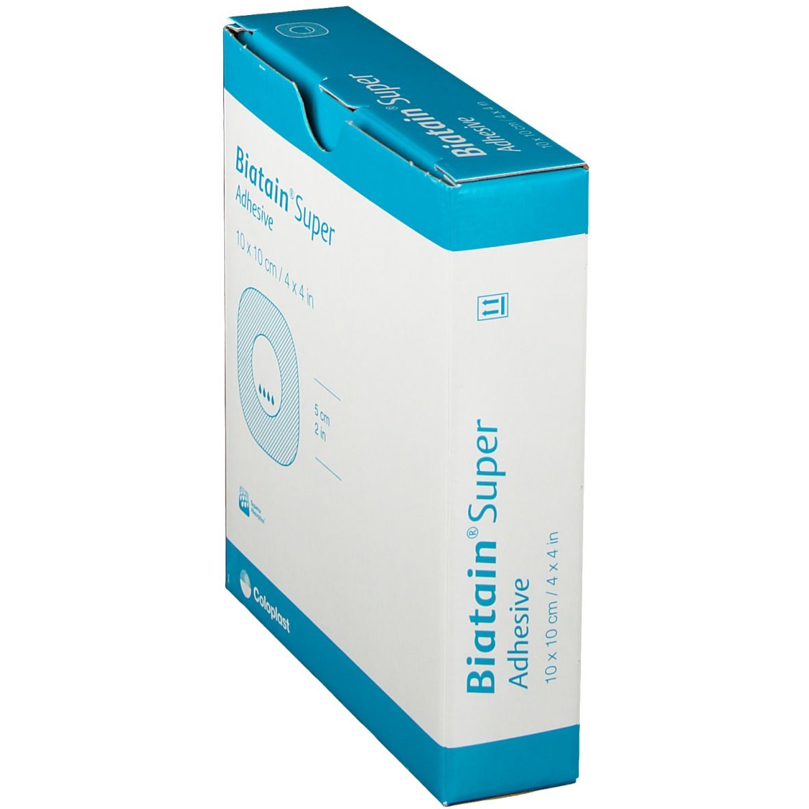 Coloplast Biatain® Super Adhesive 10 x 10 cm