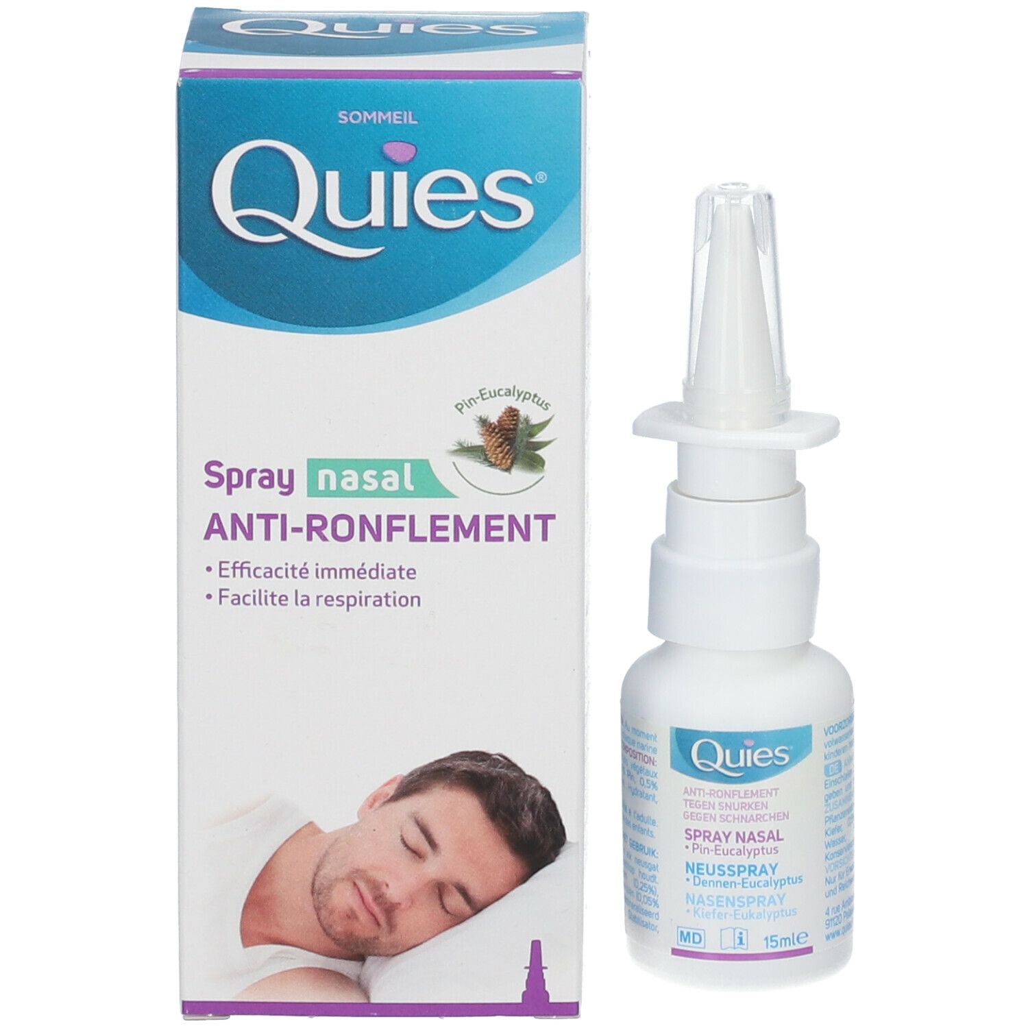 Quies Spray Nasal Anti-Ronflement