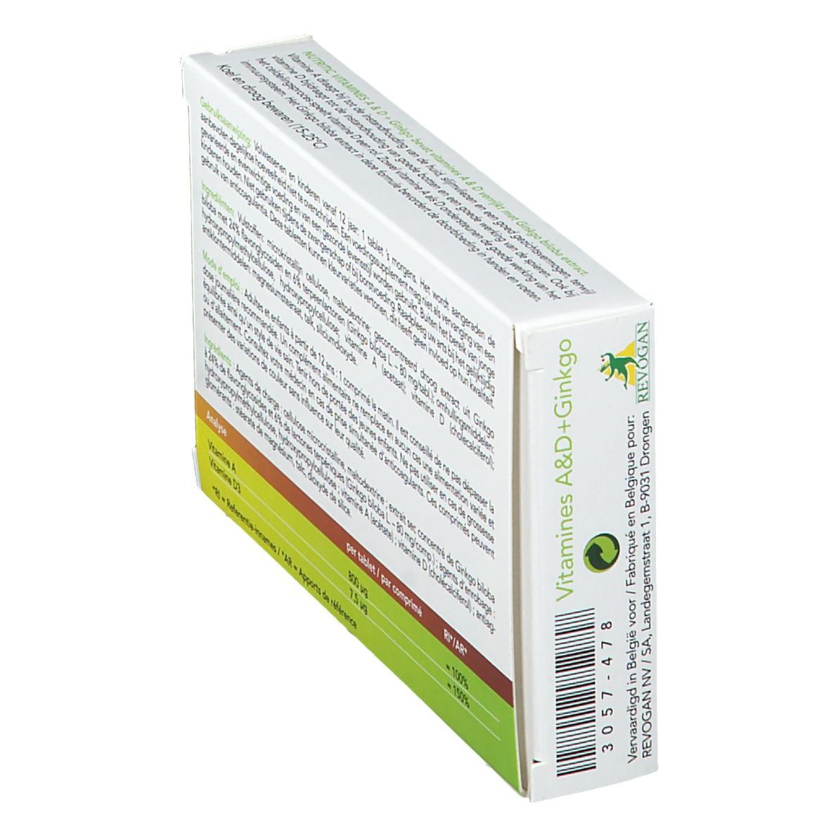 Nutritic Vitamines A&D Ginkgo