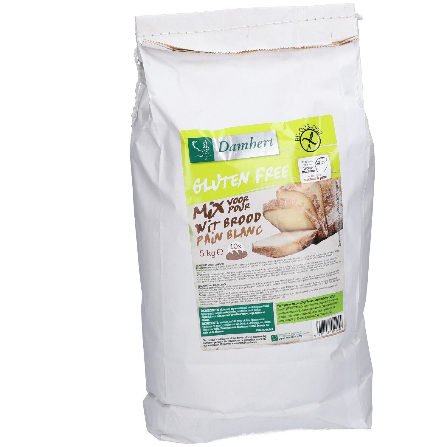 MÉLANGE À FARINE SANS GLUTEN 3,5 KG