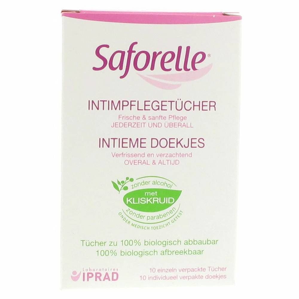 Saforelle Lingettes intimes Individuellement