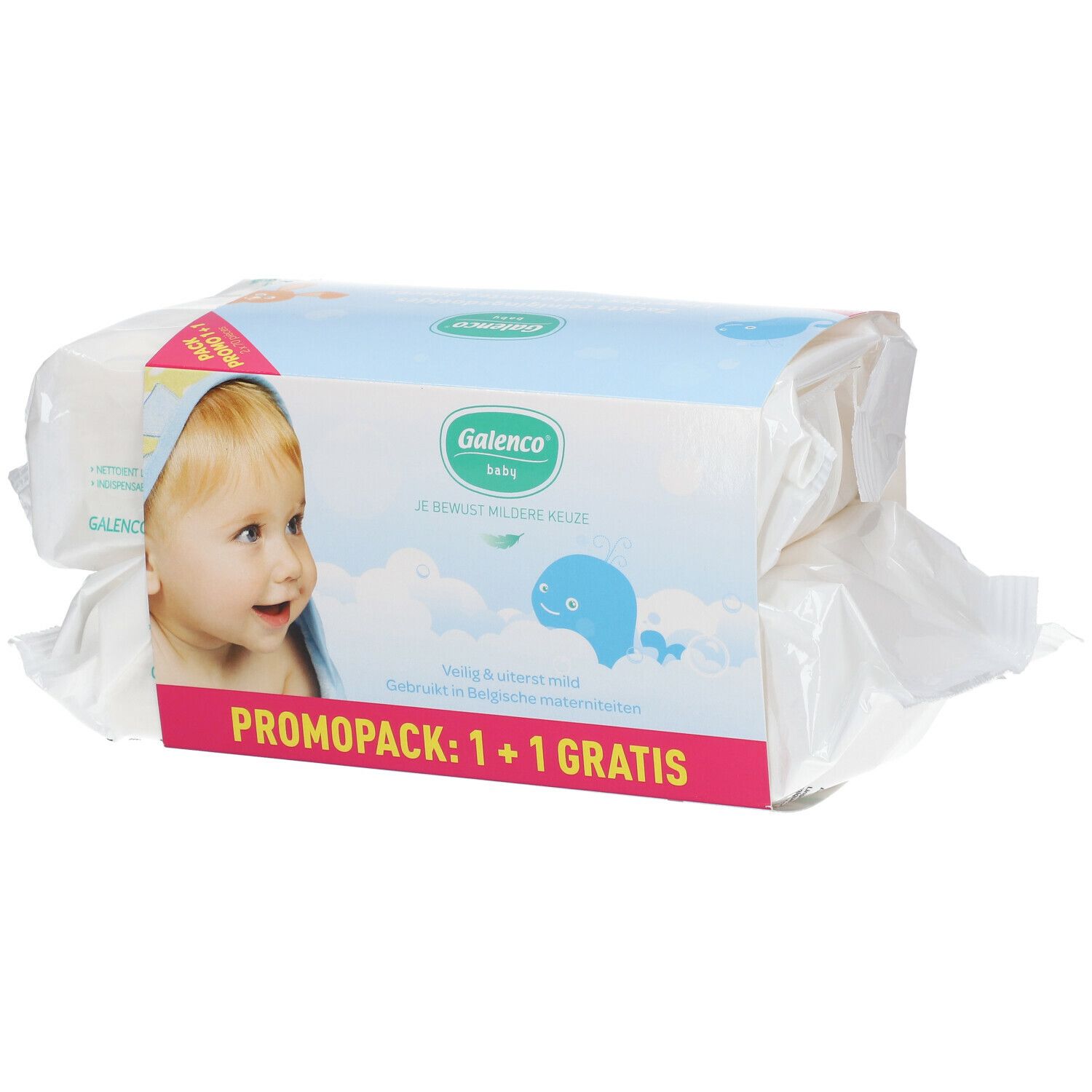 Galenco® Baby Lingettes nettoyantes douces