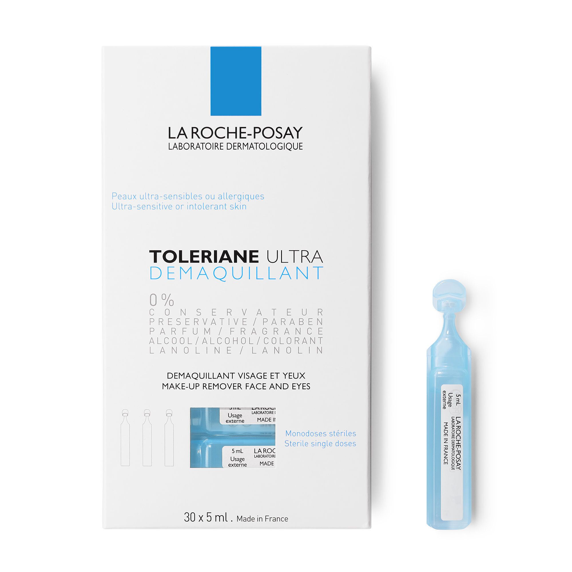 ​LA ROCHE POSAY TOLERIANE Ultra Démaquillant Visage & Yeux