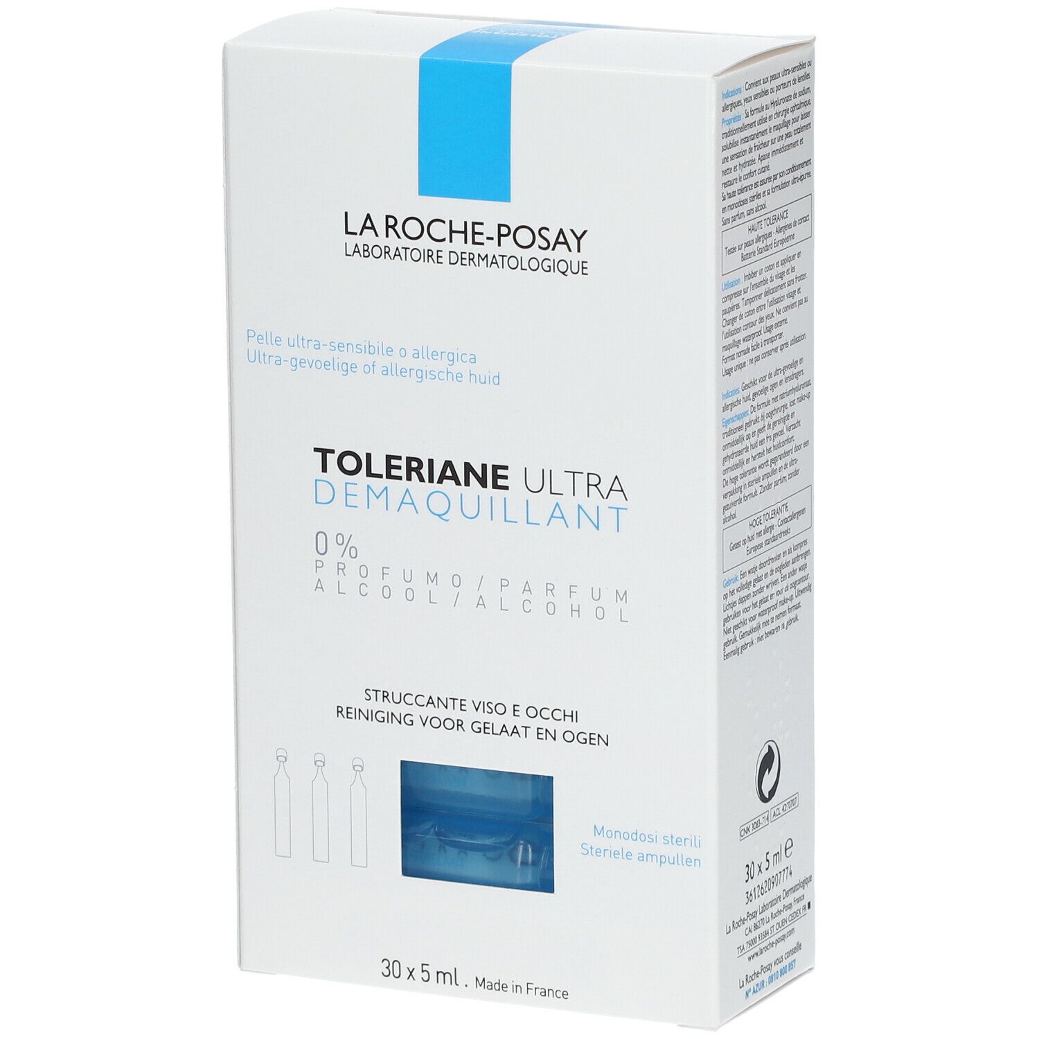 ​LA ROCHE POSAY TOLERIANE Ultra Démaquillant Visage & Yeux