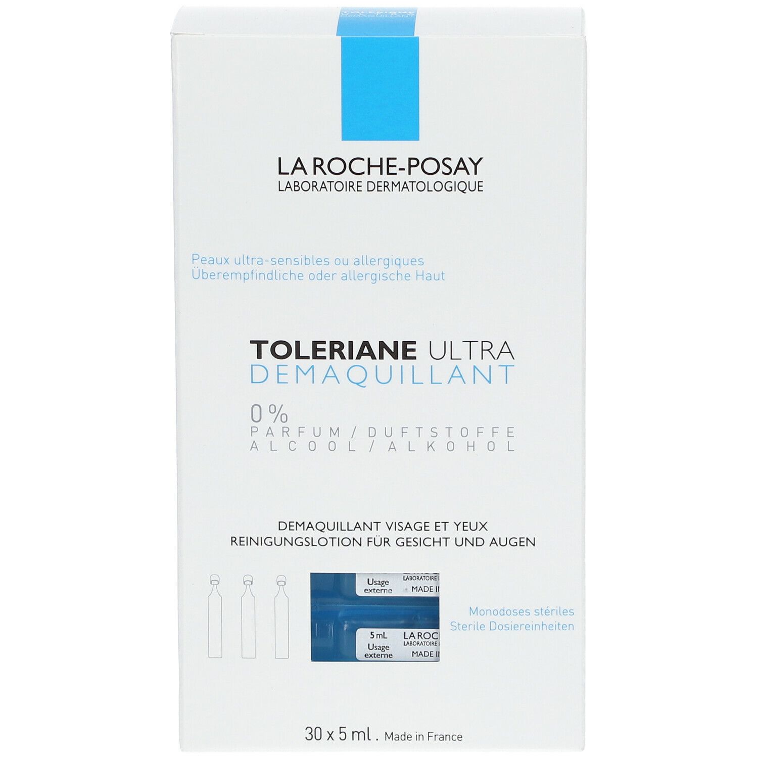 ​LA ROCHE POSAY TOLERIANE Ultra Démaquillant Visage & Yeux