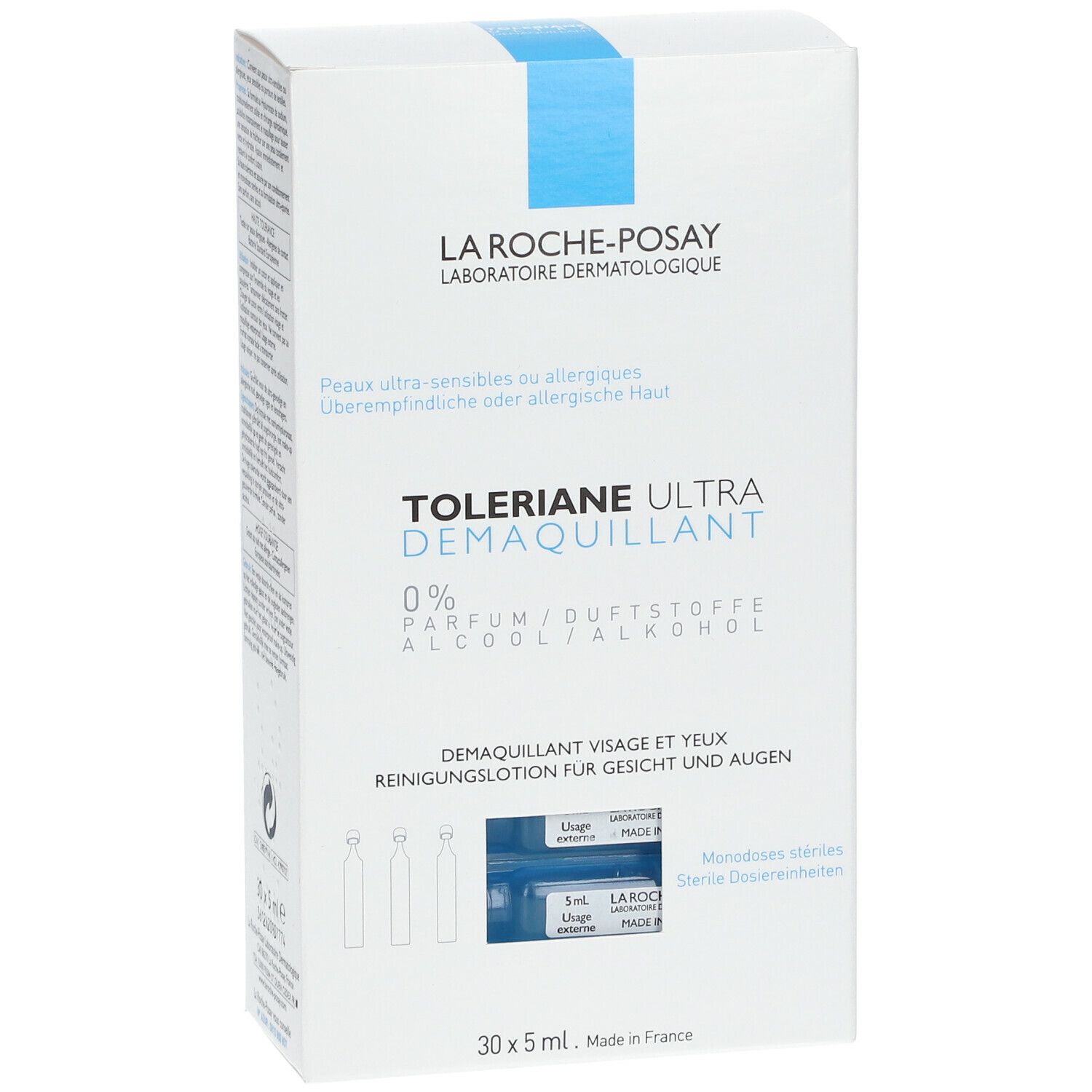 ​LA ROCHE POSAY TOLERIANE Ultra Démaquillant Visage & Yeux