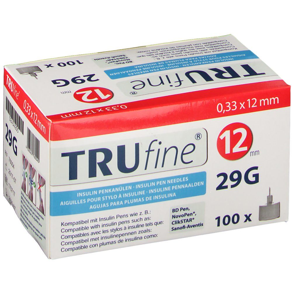 Trufine Stylo Aiguille 29g 0,33x12mm 76001