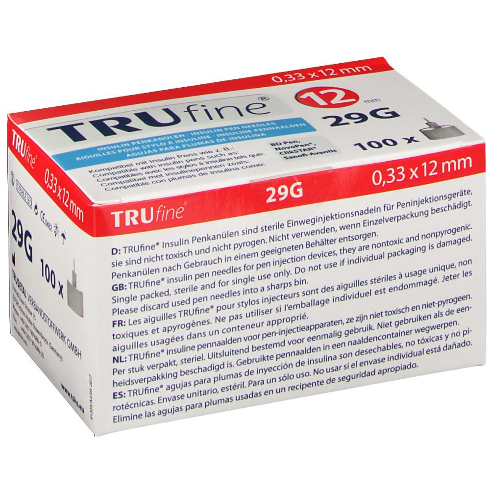 Trufine Stylo Aiguille 29g 0,33x12mm 76001