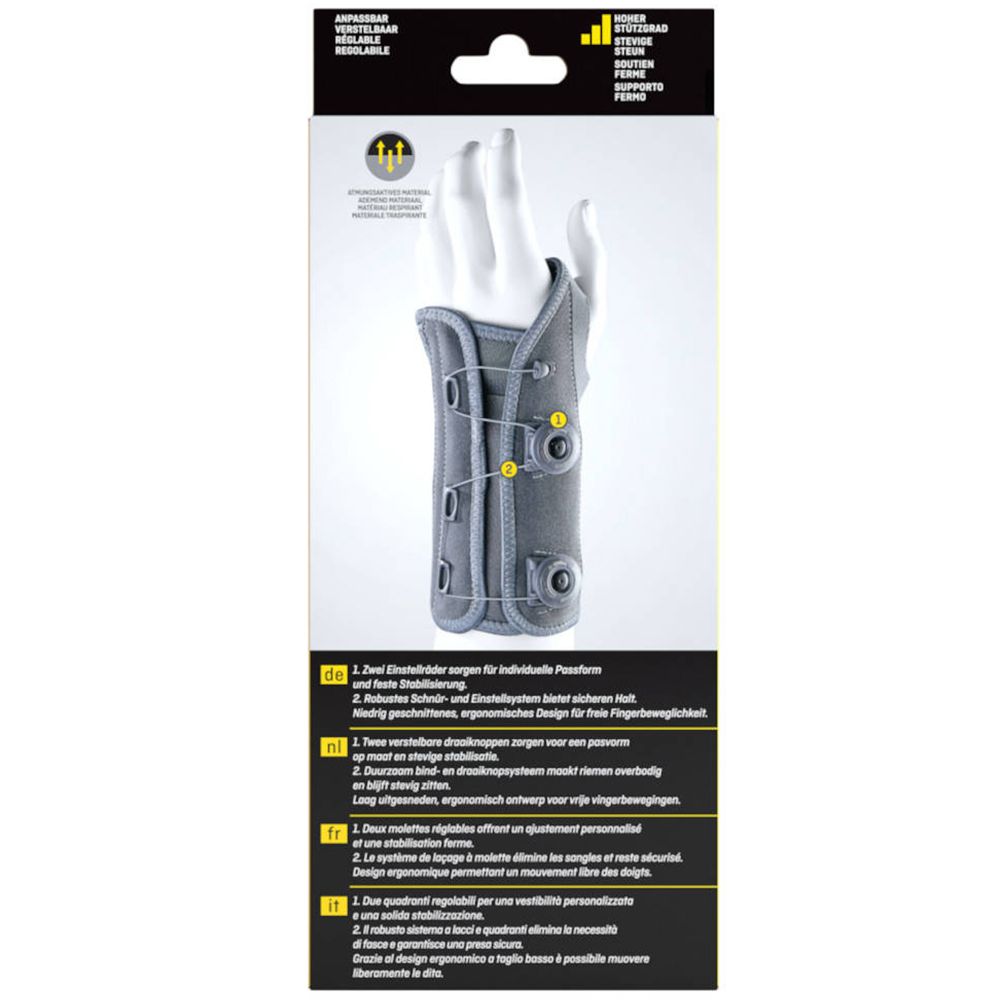 3M™ FUTURO™ Attelle De Poignet Ajustable Custom Dial, Main gauche, Réglable