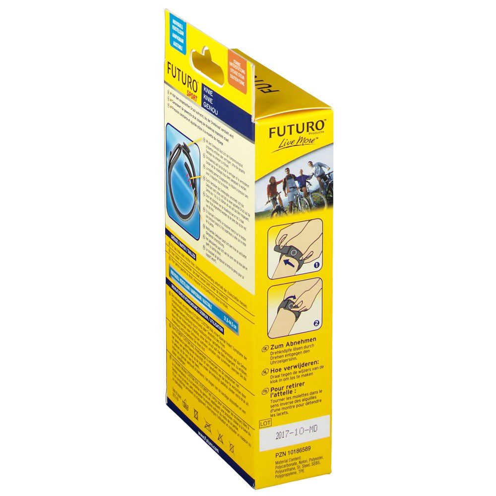 3M™ Futuro™ Sport Sangle Genou Ajustable, Réglable