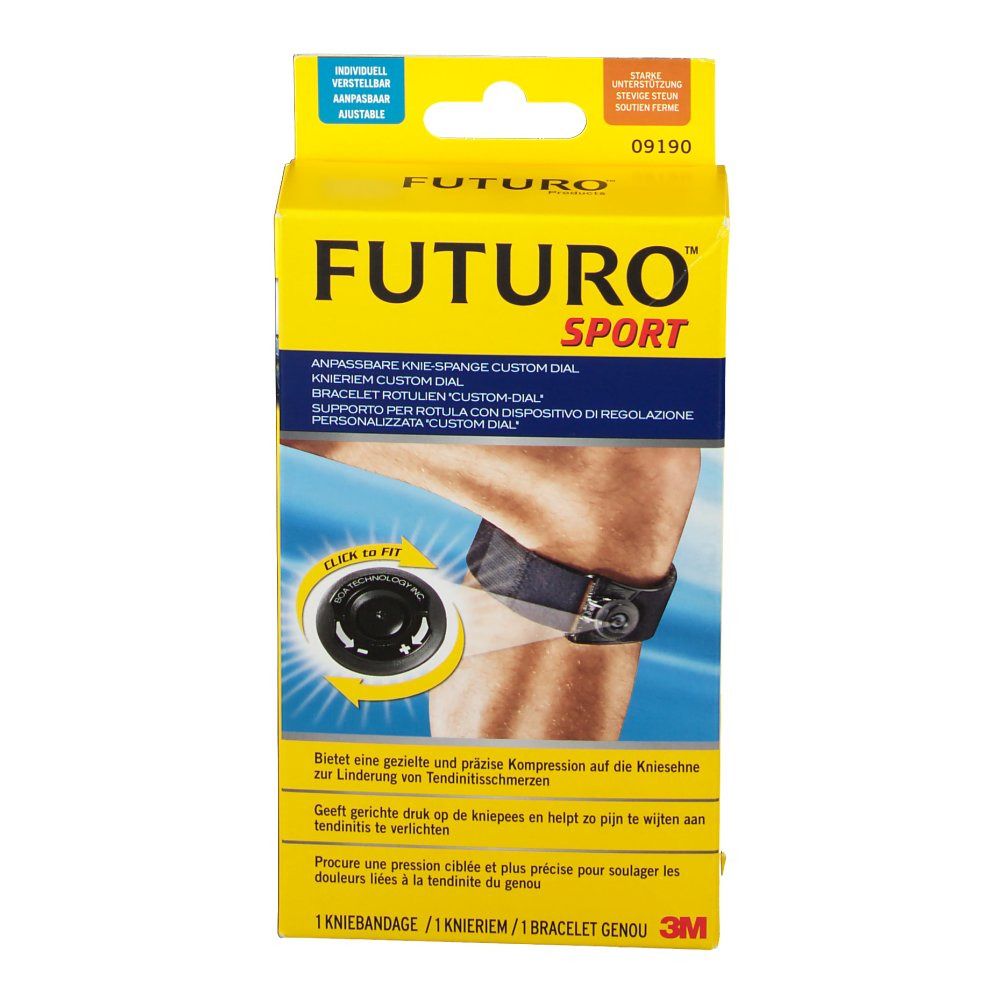 3M™ Futuro™ Sport Sangle Genou Ajustable, Réglable