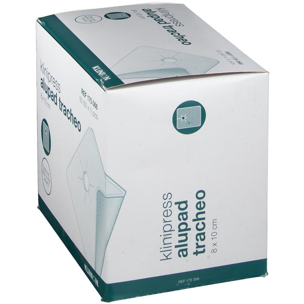 KLINION klinipress aluprad tracheo 8 x 10 cm