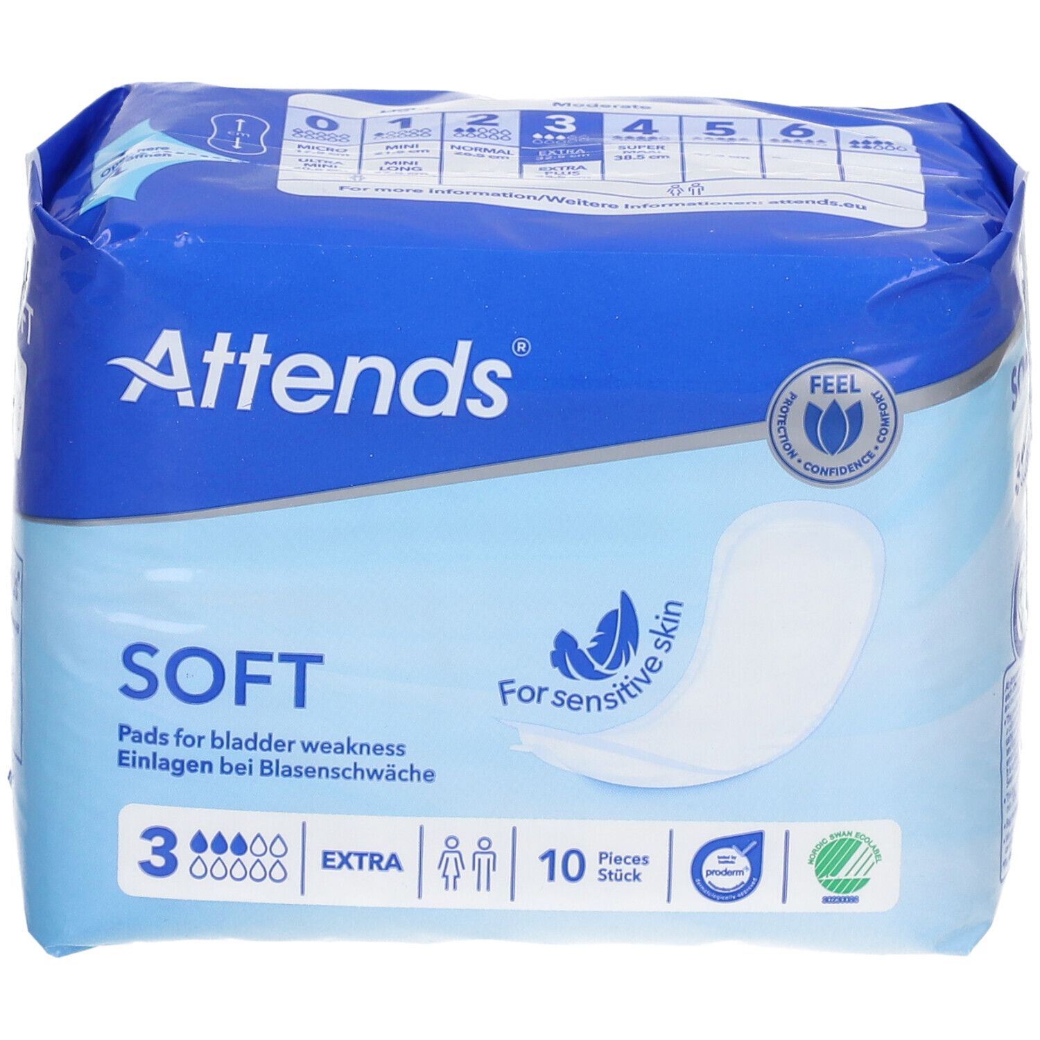 Attends Soft Extra 3 Protège-slips Soft Extra 3