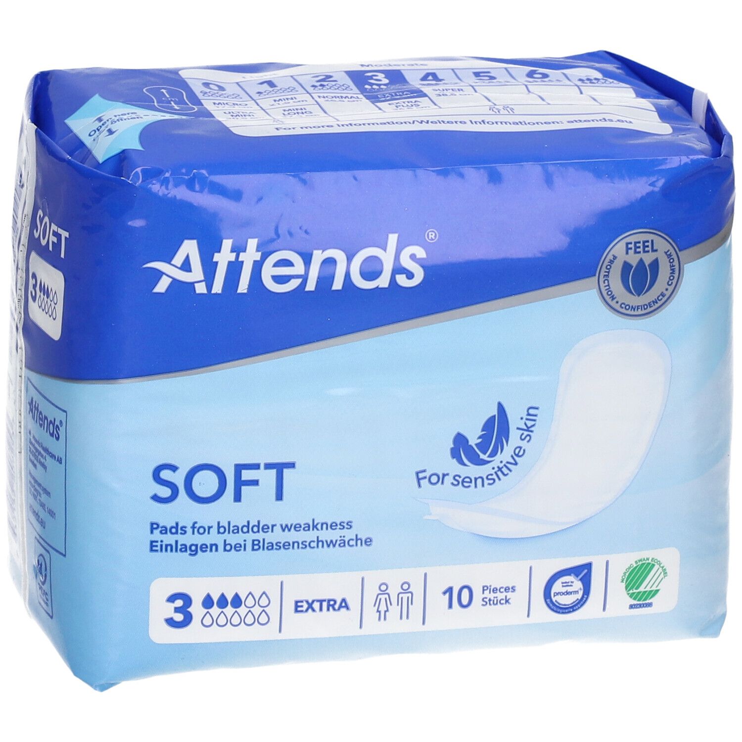 Attends Soft Extra 3 Protège-slips Soft Extra 3