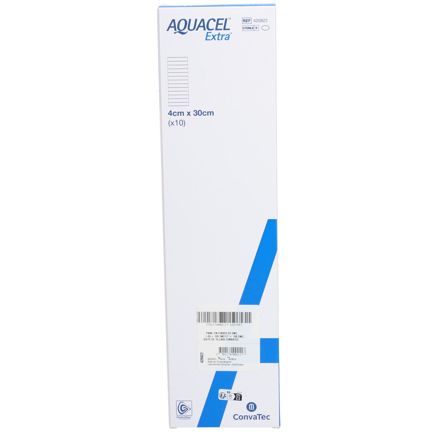 Aquacel™ Extra™ Hydrofiber™ 4 x 30 cm