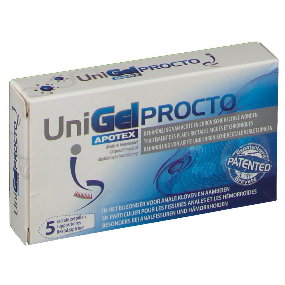 UniGel Apotex Procto Suppositoire