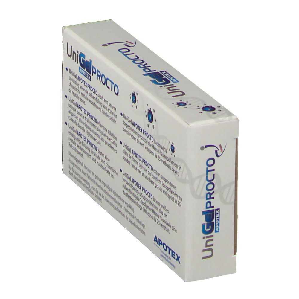 UniGel Apotex Procto Suppositoire