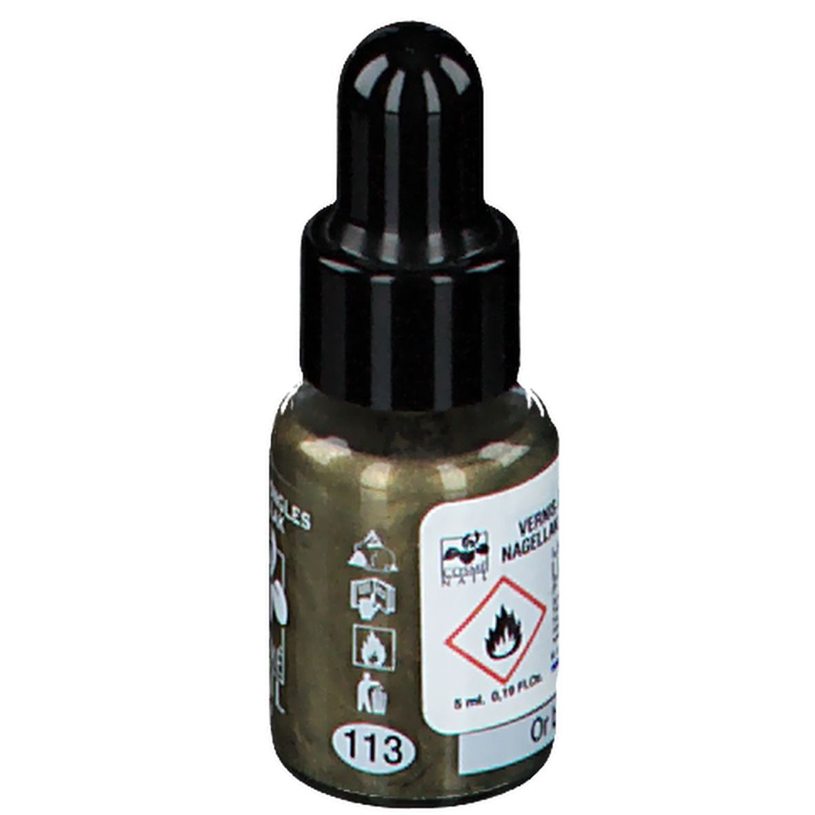Lisandra Cosménail Vernis à Ongle 113  Or Bronze