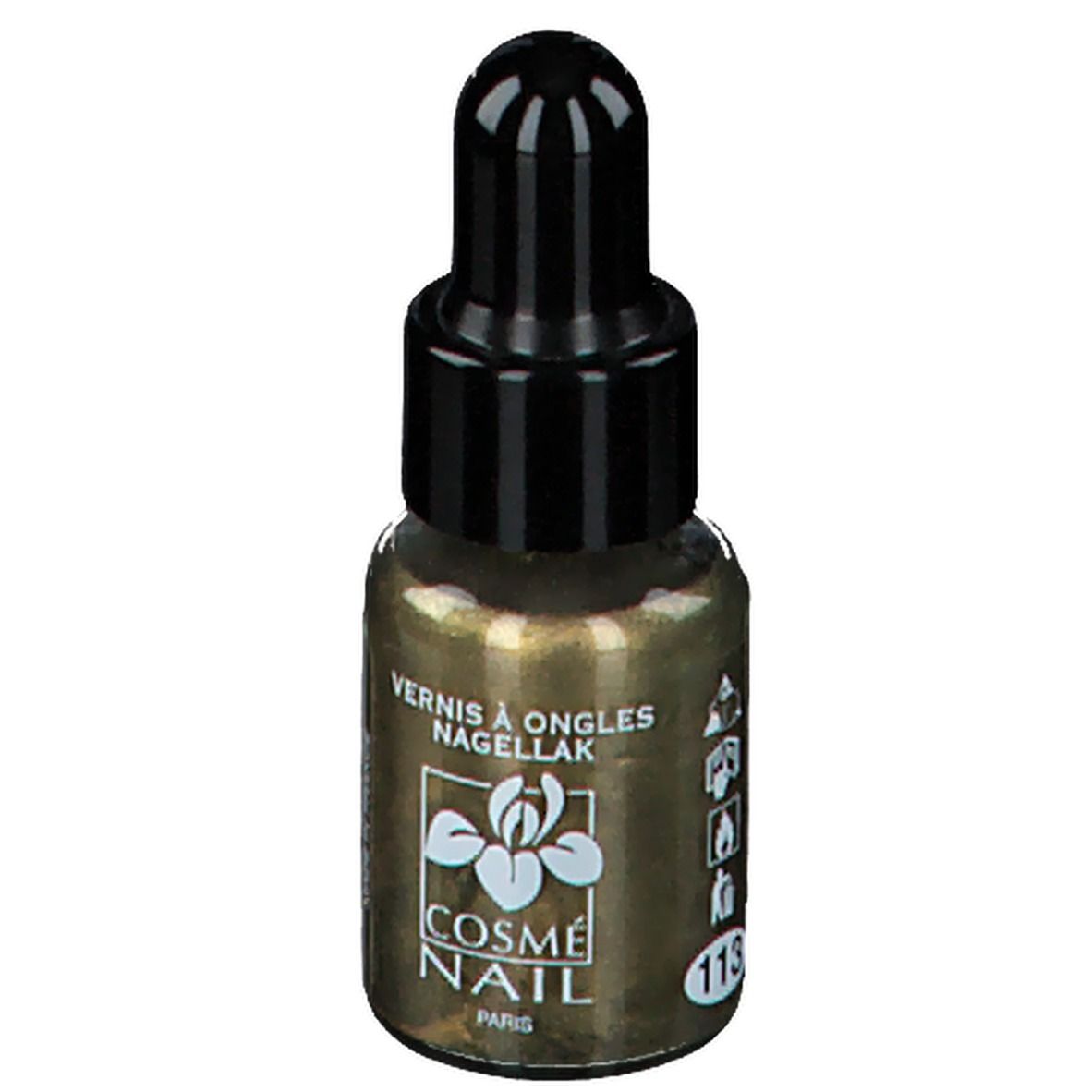 Lisandra Cosménail Vernis à Ongle 113  Or Bronze