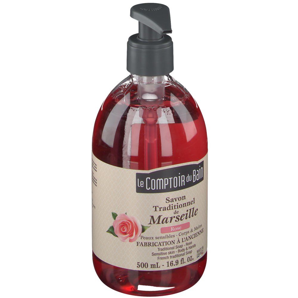 Le Comptoir du Bain Savon traditionnel de Marseille Rose