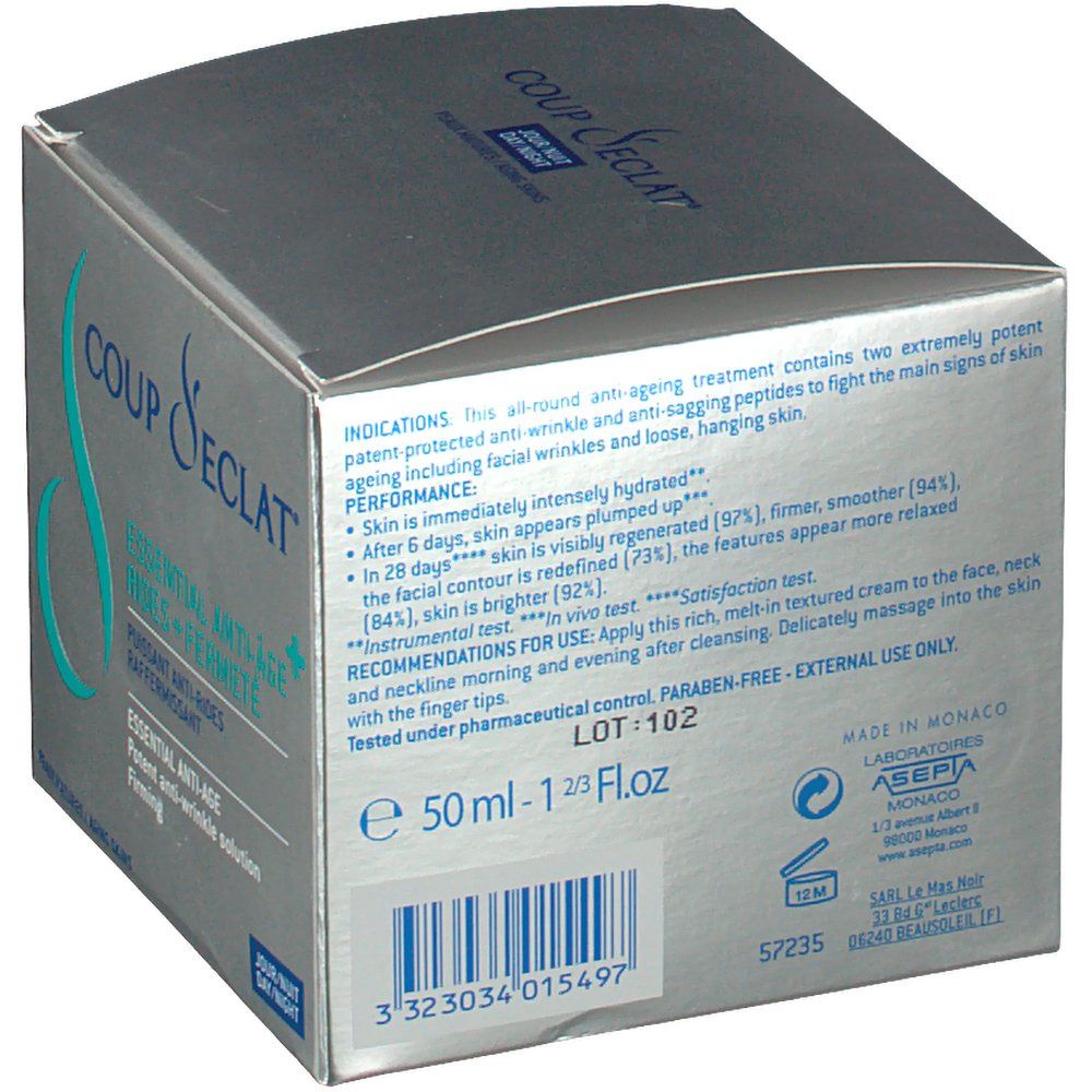 Coup d'éclat® Crème Essential anti-âge