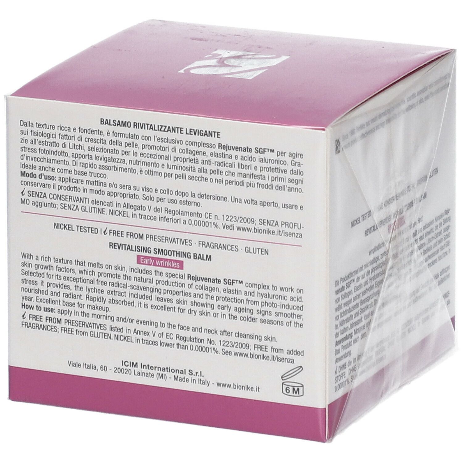 BioNike DEFENCE XAGE Prime Baume Revitalisant Lissant