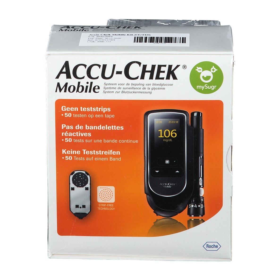 ACCU-CHEK® Mobile mg/dl