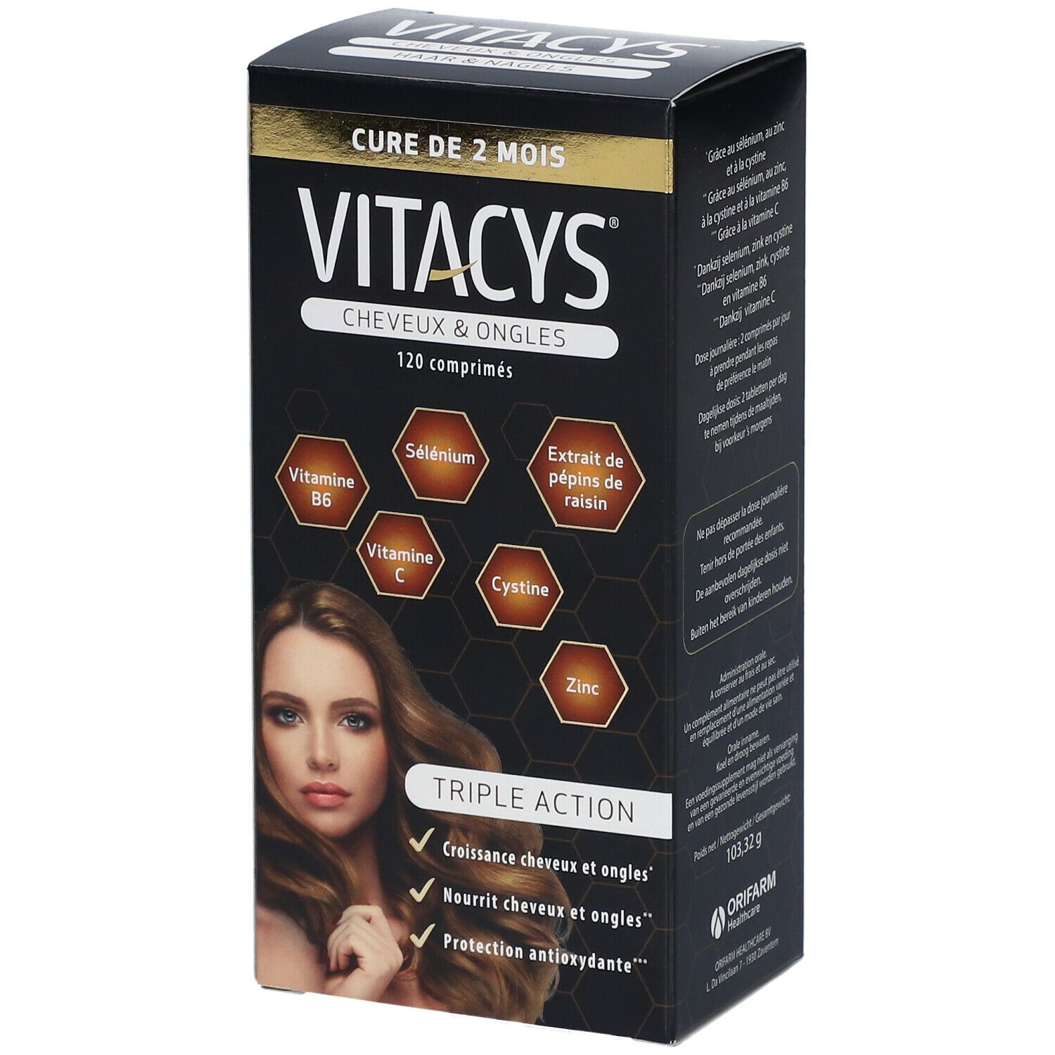 Vitacys® Cheveux & Ongles