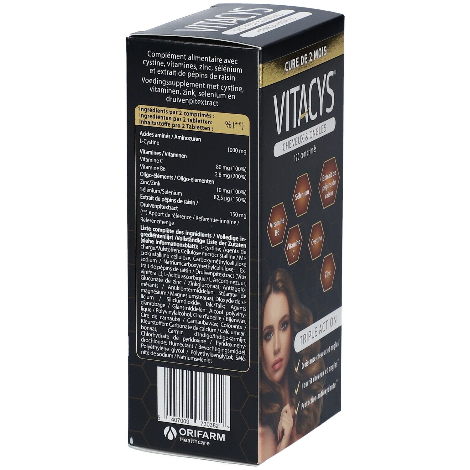 Vitacys® Cheveux & Ongles