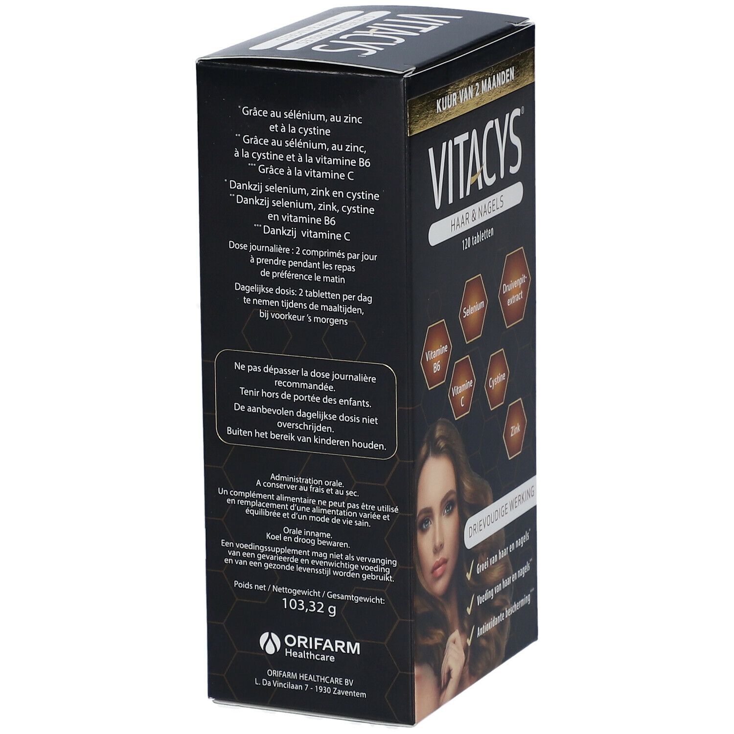 Vitacys® Cheveux & Ongles