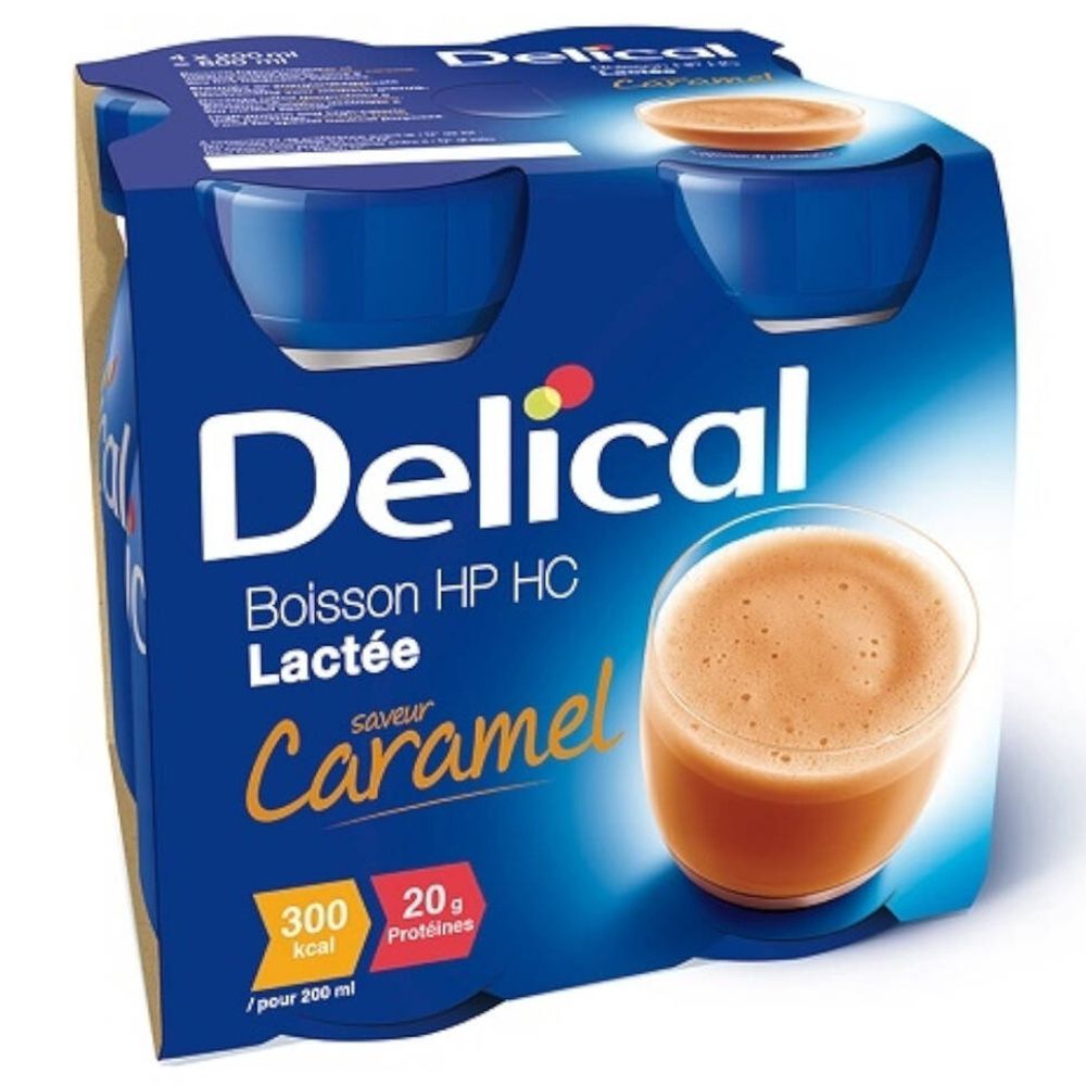 Delical Boisson lactée HPHC Caramel