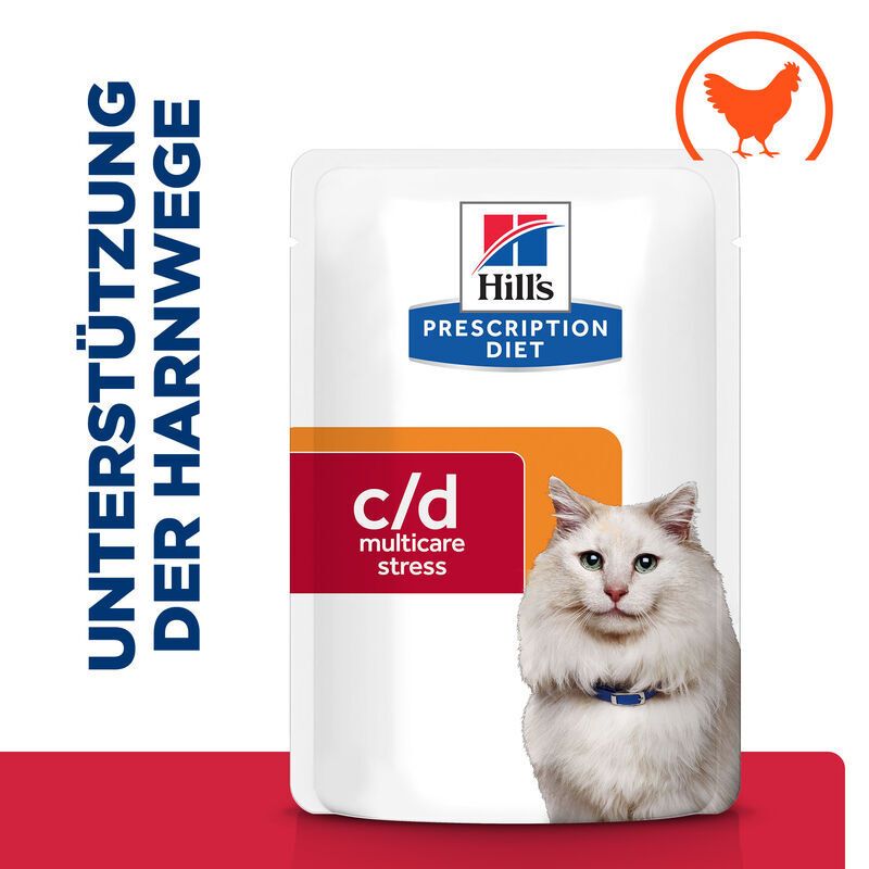 Hill's Prescription Diet™ c/d Urinary Stress Aliment pour chat au poulet