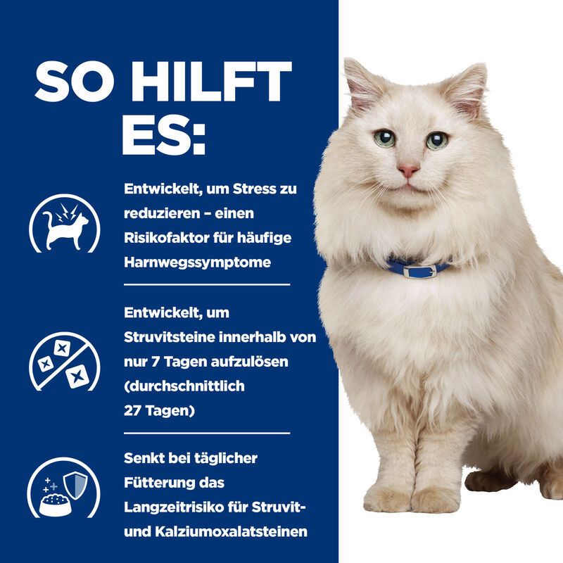 Hill's Prescription Diet™ c/d Urinary Stress Aliment pour chat au poulet