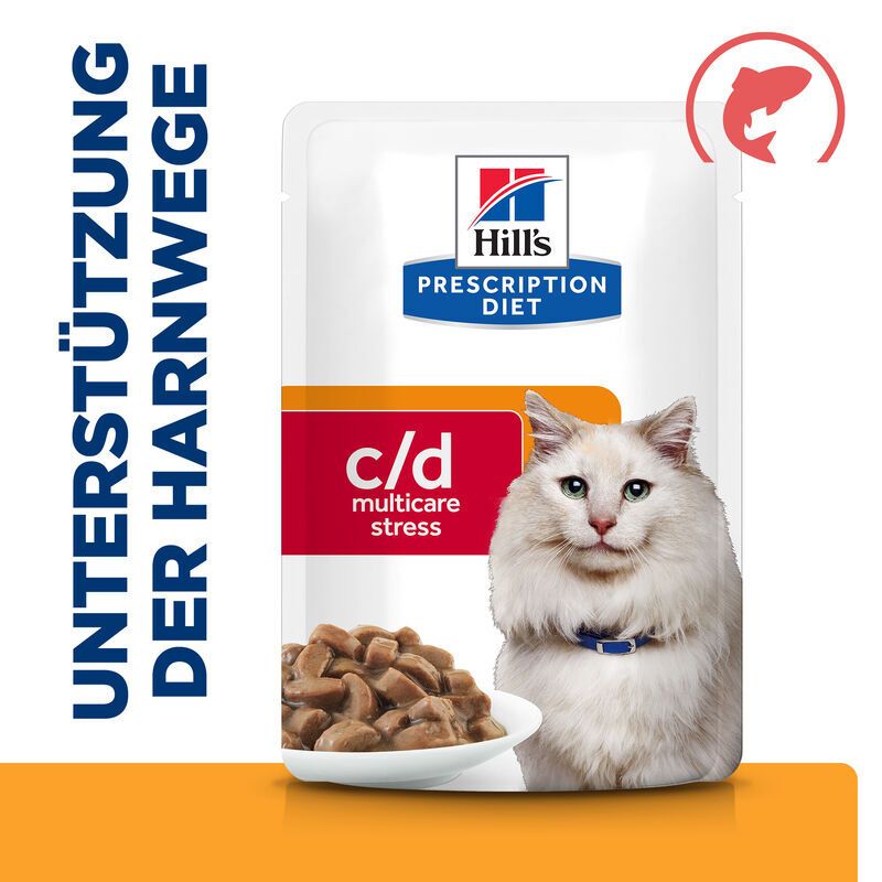 Hill's Prescription Diet™ c/d Urinary Care Aliment pour chat au saumon