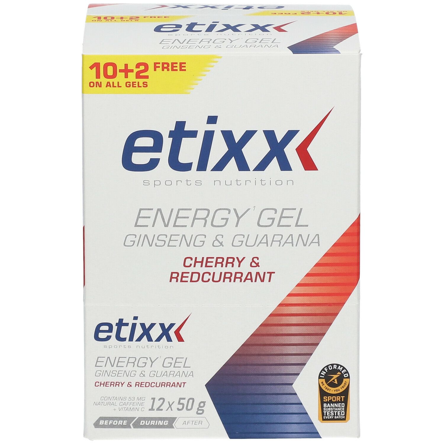 Etixx Ginseng & Guarana Energy Gel