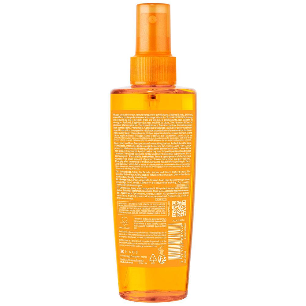 BIODERMA Photoderm BRONZ Huile sèche SPF 30