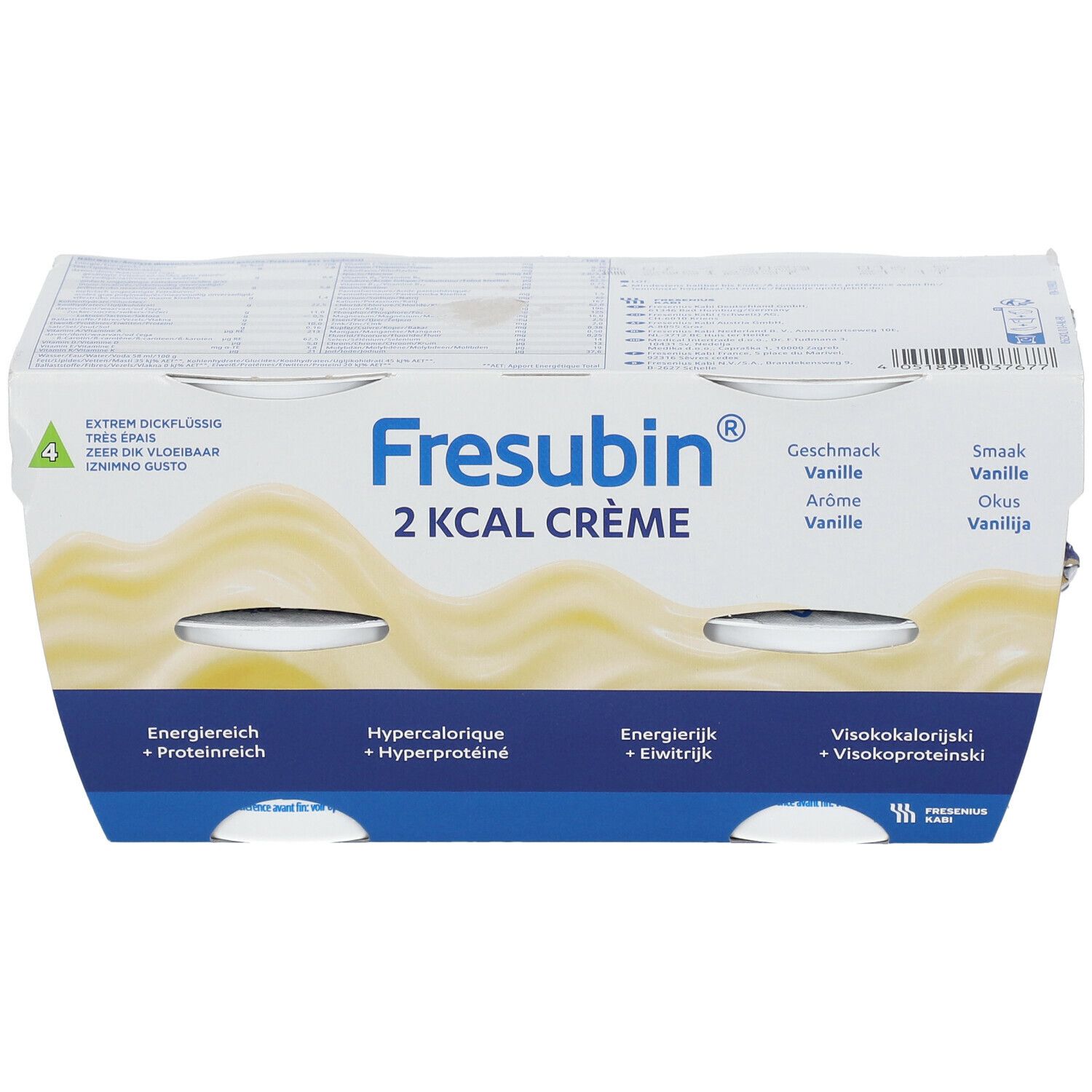 Fresubin 2 Kcal Crème Vanille