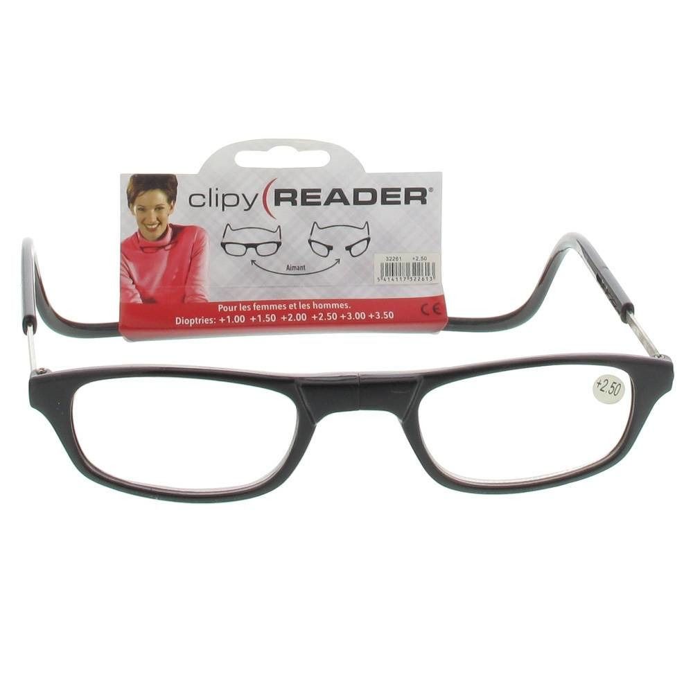 PharmaLENS® ClipyReader Lunettes de lecture +2.5