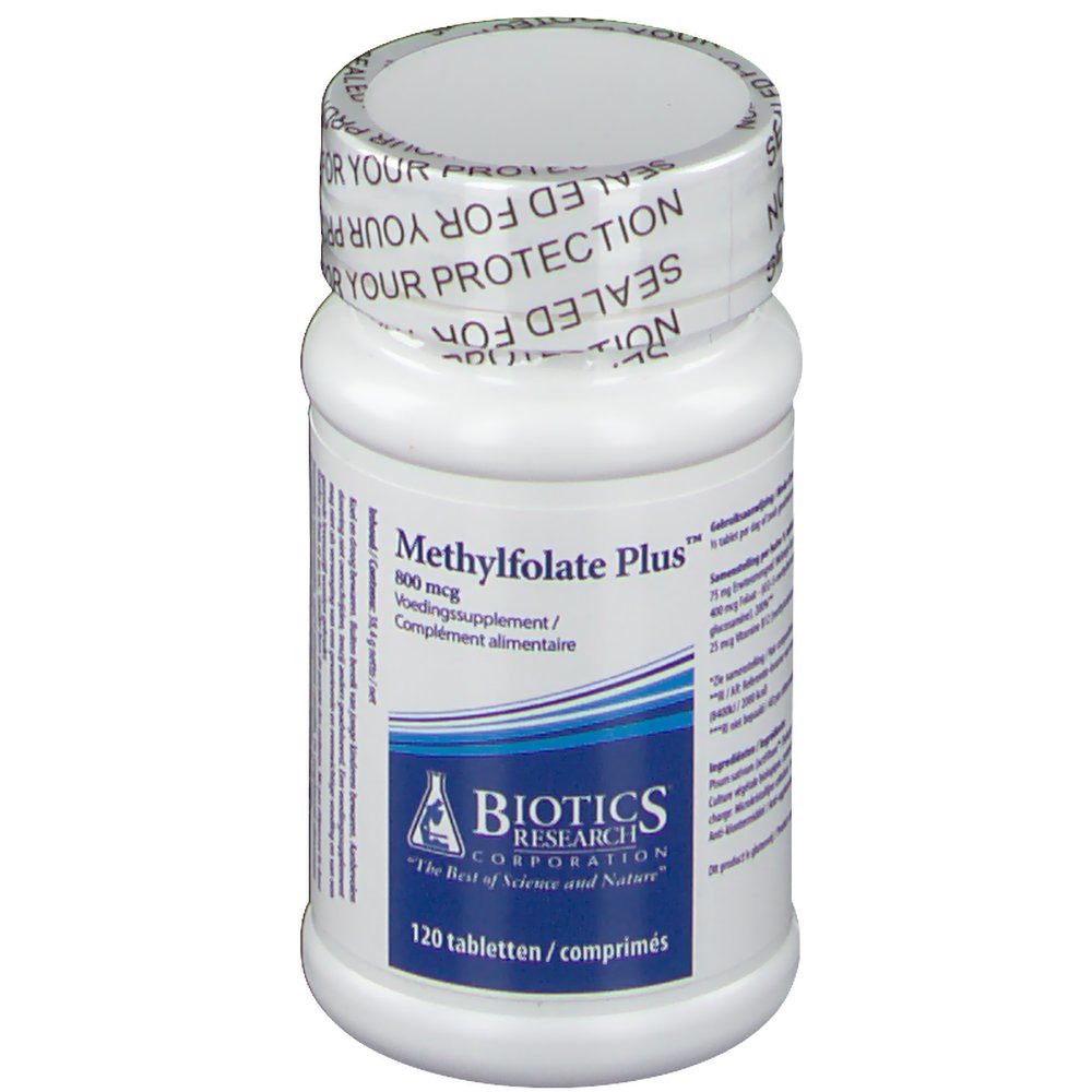 Biotics Methylfolate Plus 800 mcg