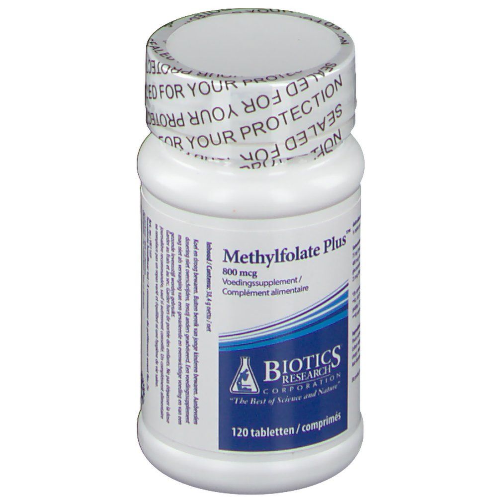 Biotics Methylfolate Plus 800 mcg